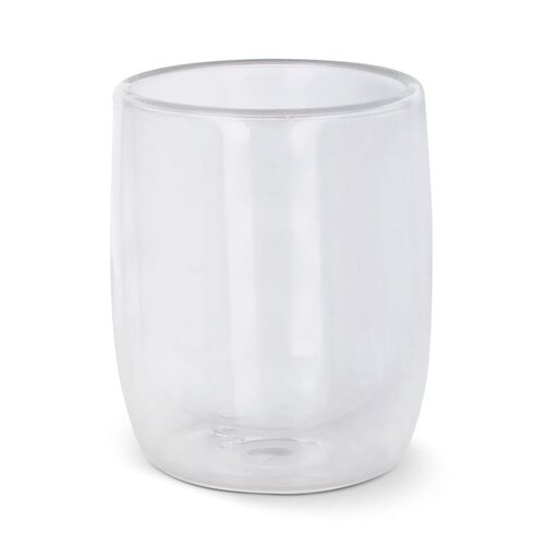 DeBle dubbelwandig koffieglas 230 ml LT50541 premium dubbelwandig koffieglas met logo