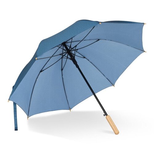 DeBle R-PET paraplu bedrukt LT97114 luxe duurzame stokparaplu voor bedrijven