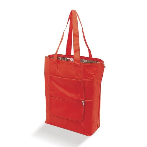 Koeltas Vouwbaar LT91533 met compact opvouwbaar etui, isolerend hoofdvak en zijvak bedrukken met logo voor bedrijven in Nederland en België