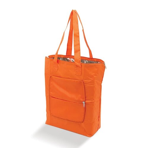 Koeltas Vouwbaar LT91533 met compact opvouwbaar etui, isolerend hoofdvak en zijvak bedrukken met logo voor bedrijven in Nederland en België
