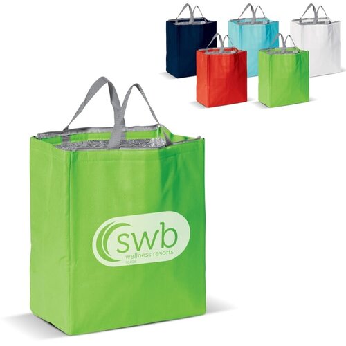Non-woven koeltas LT91408 bedrukken met logo DeBle relatiegeschenk