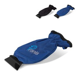 DeBle ijskrabber handschoen bedrukt LT90794 gevoerde winter ijskrabber voor bedrijven