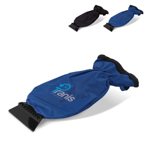 DeBle ijskrabber handschoen bedrukt LT90794 gevoerde winter ijskrabber voor bedrijven