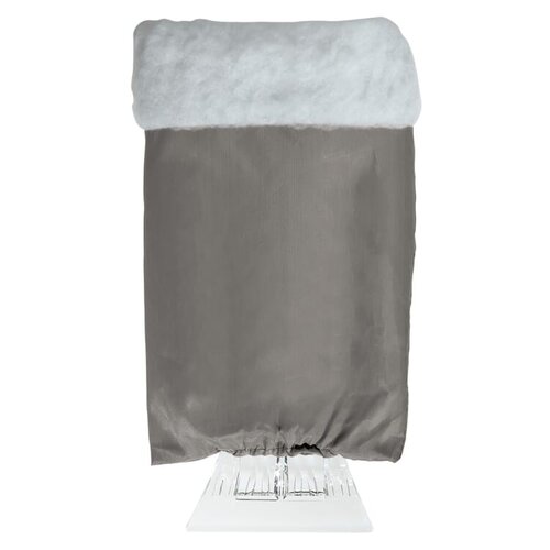 DeBle ijskrabber handschoen bedrukt LT90793 gevoerde winterhandschoen met ijskrabber voor bedrijven