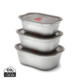 DeBle rvs mealprep box set 3-delig p439.21 bedrukt relatiegeschenk