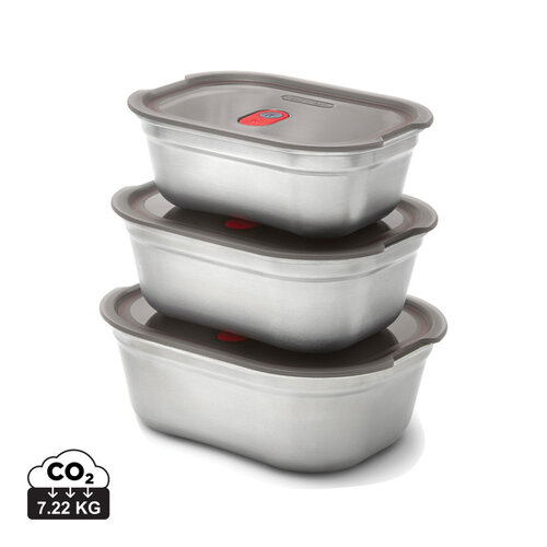 DeBle rvs mealprep box set 3-delig p439.21 bedrukt relatiegeschenk