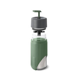 DeBle glazen travel cup 340ml p439.16 lekvrij bedrukt relatiegeschenk