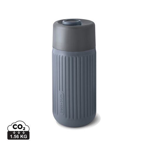 DeBle glazen travel cup 340ml p439.16 lekvrij bedrukt relatiegeschenk