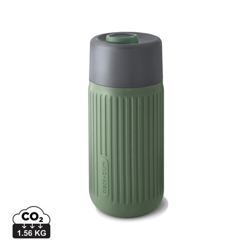 DeBle glazen travel cup 340ml p439.16 lekvrij bedrukt relatiegeschenk