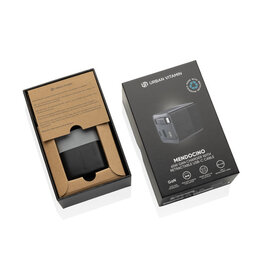 DeBle 65w gan lader met uittrekbare kabel p301.2701 urban vitamin bedrukt relatiegeschenk