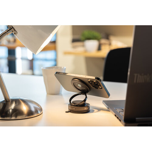 DeBle rcs magnetische telefoonhouder p301.5201 360 graden bedrukt relatiegeschenk