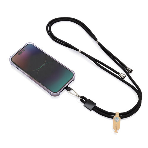 DeBle rpet telefoon lanyard bedrukt carryloop p3028101
