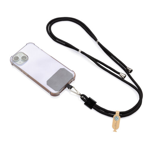 DeBle rpet telefoon lanyard bedrukt carryloop p3028101