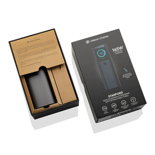 DeBle Urban Vitamin Stanford 165W 20.000 mAh powerbank bedrukken met logo