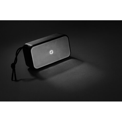 DeBle gerecycled aluminium 10w bass speaker bedrukt swiss peak p3310902