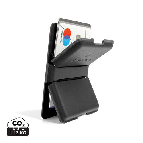 DeBle magsafe phone wallet rfid bedrukt c-secure p8209901