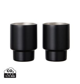 DeBle rcs rvs bekers set bedrukt vinga nagano v432050