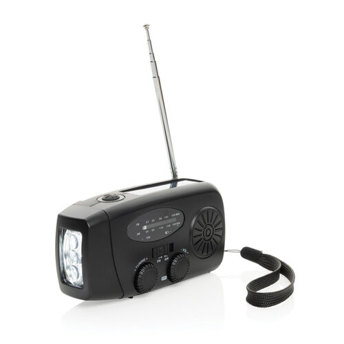 DeBle rcs gerecyclede noodradio bedrukt rescuewave p3264301