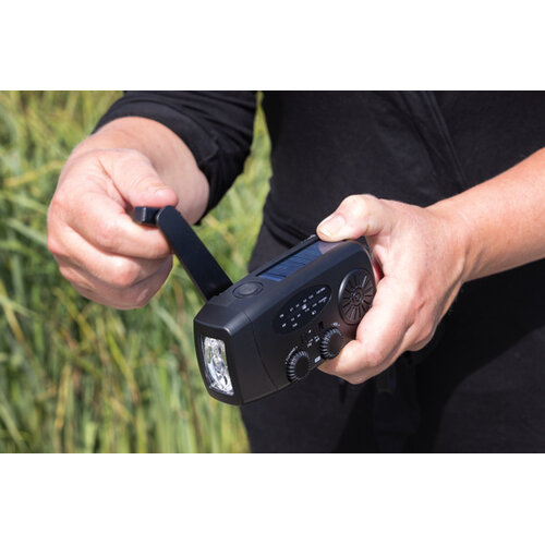 DeBle rcs gerecyclede noodradio bedrukt rescuewave p3264301