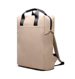 VINGA Baltimore RCS tote rugzak van gerecycled polyester bedrukt met bedrijfslogo