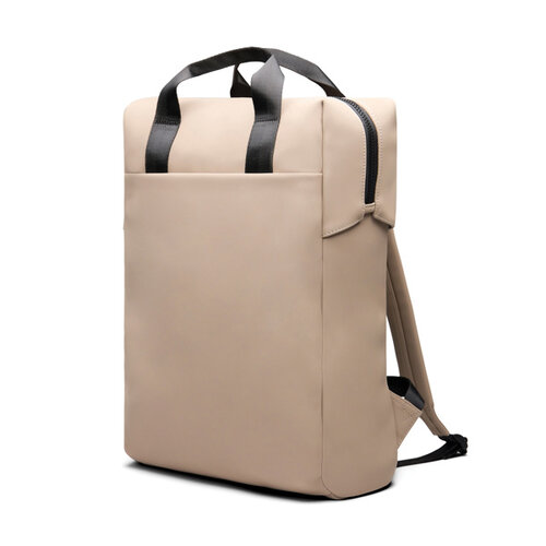 VINGA Baltimore RCS tote rugzak van gerecycled polyester bedrukt met bedrijfslogo