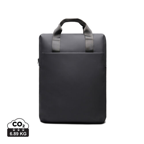 VINGA Baltimore RCS tote rugzak van gerecycled polyester bedrukt met bedrijfslogo