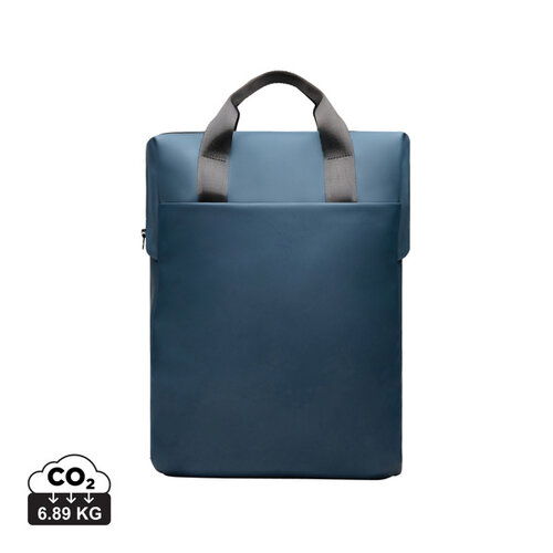 VINGA Baltimore RCS tote rugzak van gerecycled polyester bedrukt met bedrijfslogo