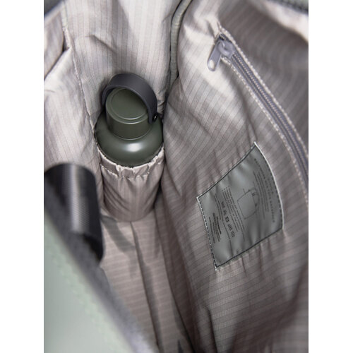 VINGA Baltimore RCS tote rugzak van gerecycled polyester bedrukt met bedrijfslogo
