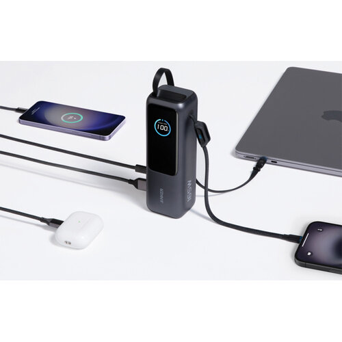 Anker Powerbank 25.000 mAh 165W met ingebouwde  kabel RBA1695