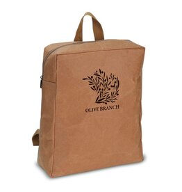 DeBle rugzak kraft LT95217 bedrukte tas