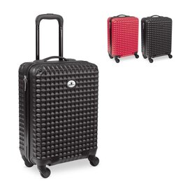 DeBle trolley 18 inch LT95194 bedrukt handbagage koffer