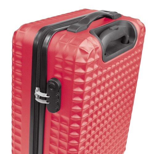 DeBle trolley 18 inch LT95194 bedrukt handbagage koffer