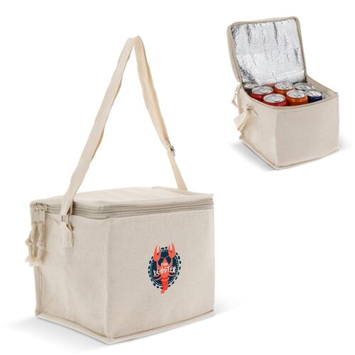 DeBle koeltas katoen LT95264 bedrukte tas