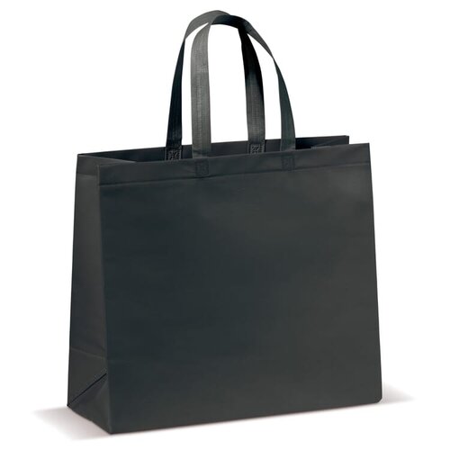 DeBle non-woven draagtas groot bedrukt met logo