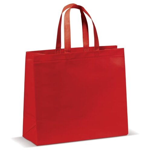 DeBle non-woven draagtas groot bedrukt met logo