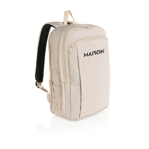 DeBle RPET laptoprugzak bedrukken met logo Flexpack