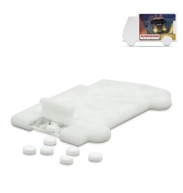 DeBle pepermuntdoos vrachtwagen bedrukken met logo LT91778