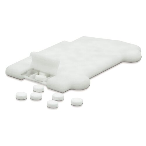 DeBle pepermuntdoos vrachtwagen bedrukken met logo LT91778