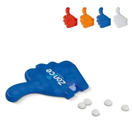 DeBle pepermuntdoos duim bedrukken met logo LT91725