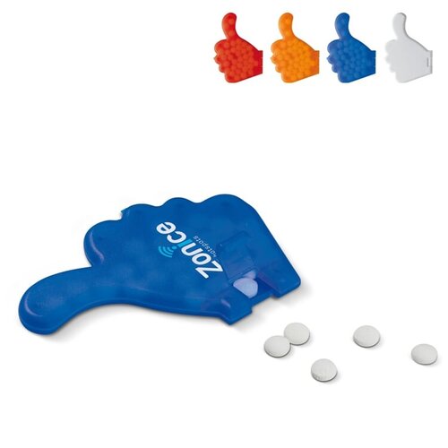 DeBle pepermuntdoos duim bedrukken met logo LT91725