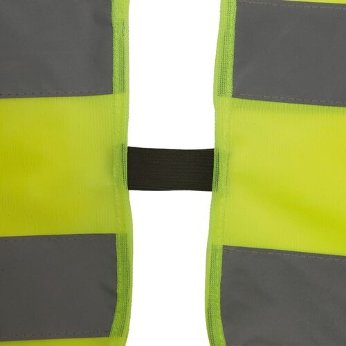 DeBle veiligheidsvest kinderen geel LT90922 met logo bedrukking
