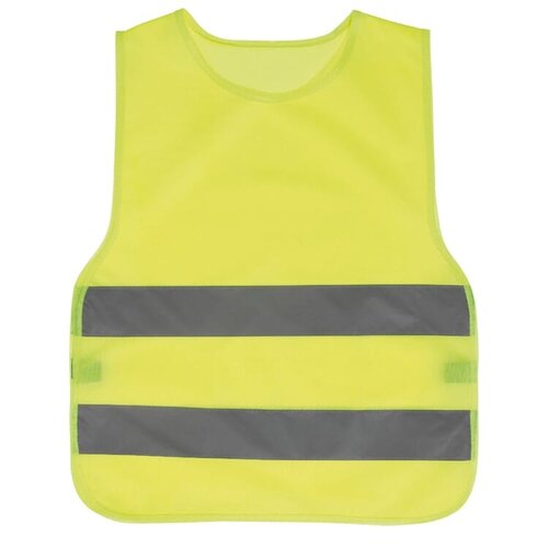 DeBle veiligheidsvest kinderen geel LT90922 met logo bedrukking