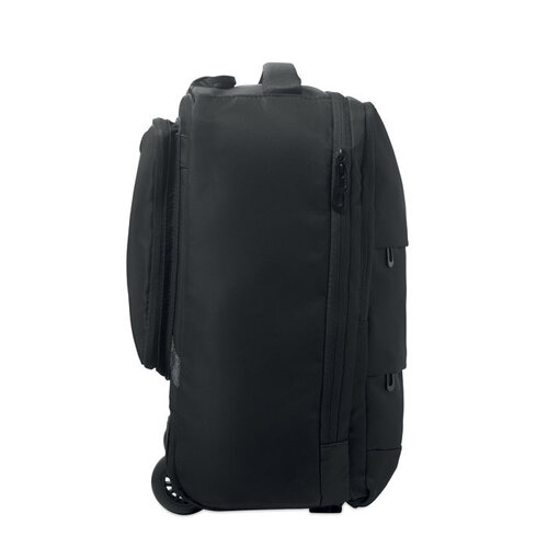 Magnate RPET rugzak trolley MO2985 met laptopvak en logo