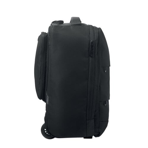 Magnate RPET rugzak trolley MO2985 met laptopvak en logo