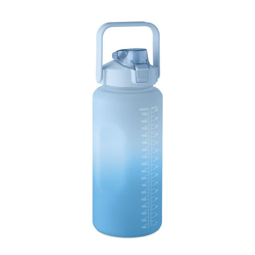 DeBle RPET waterfles 2000ml MO2791 Activate max met logo