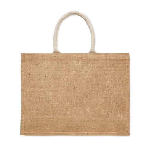 DeBle jute boodschappentas MO2858 Baga met logo