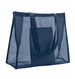 DeBle RPET mesh boodschappentas MO2836 Limp met logo