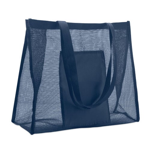 DeBle RPET mesh boodschappentas MO2836 Limp met logo