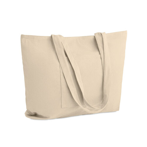 DeBle grote corduroy boodschappentas MO2875 Cordy G met logo