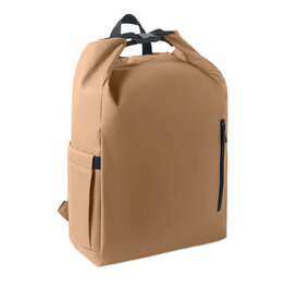 DeBle 15 inch rolltop laptop rugzak MO2969 Uniton met logo